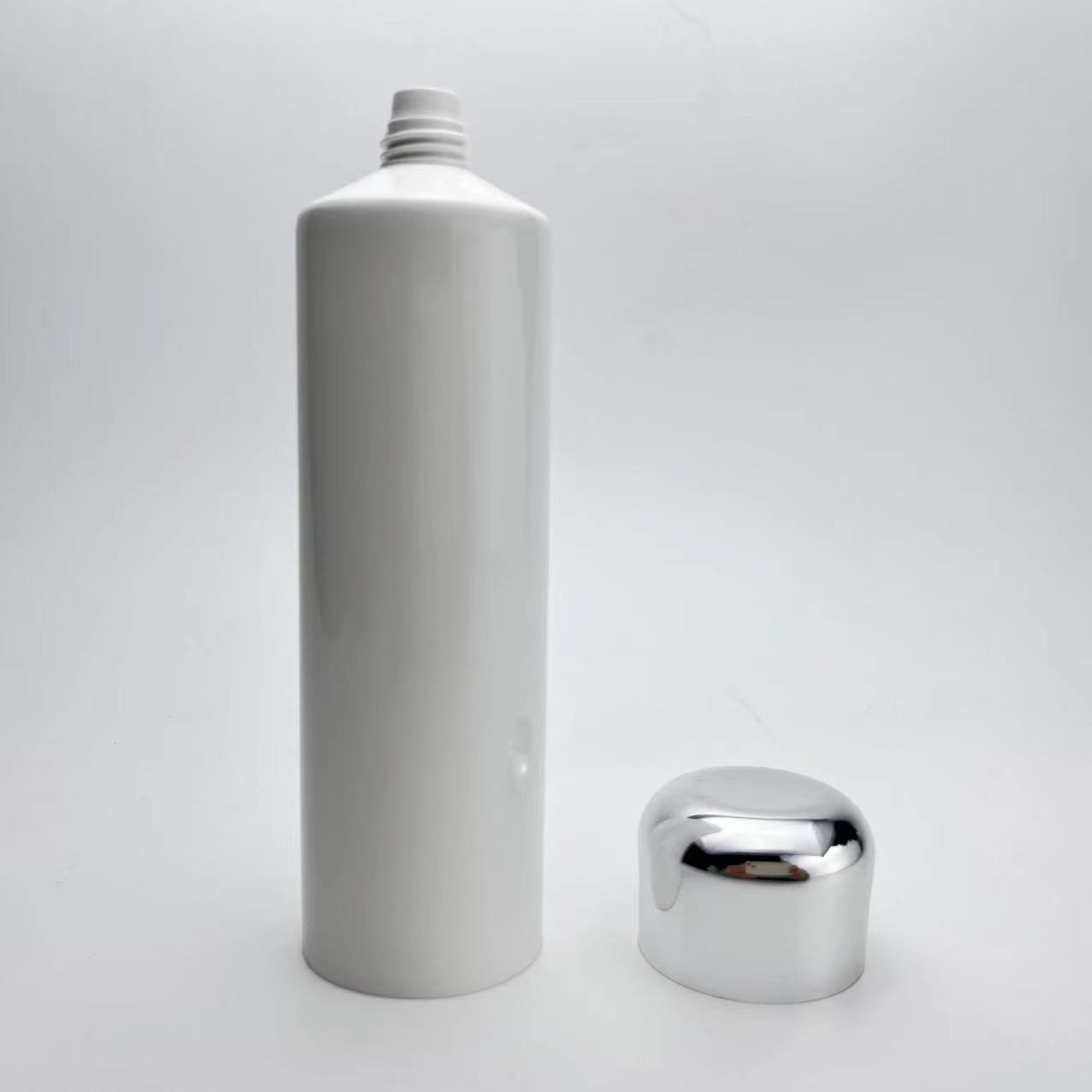 Dia.40mm Silver Cap Plastic Tubes for Cosmetic Skin Care Packaging 