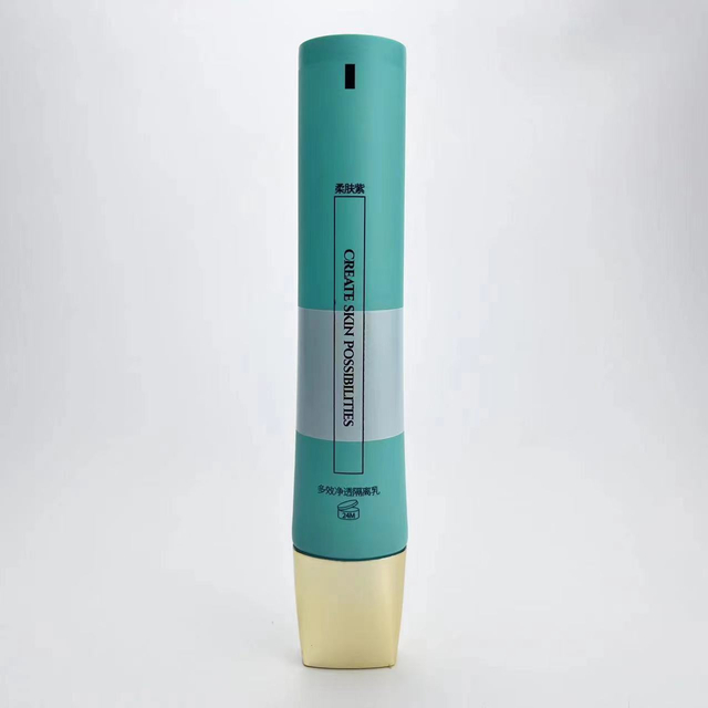 Dia 25mm 35gm Isolation Cream Packaging Tubes in Oval Shape
