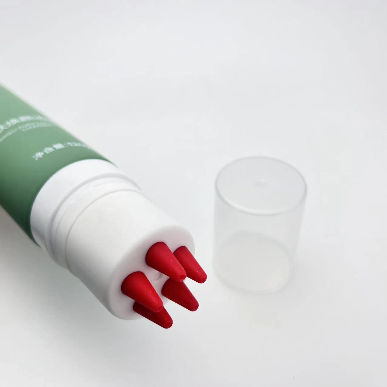 Dia 40mm Scalp Massage Design Tube with Silicone Tips 