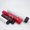 D25mm Plastic Tubes with Ribbed Screw Caps 