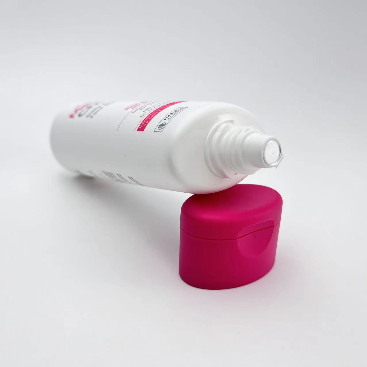 Dia 35mm 30ml Oval Shape Flip Top CapTubes for Sunscreen Packaging 