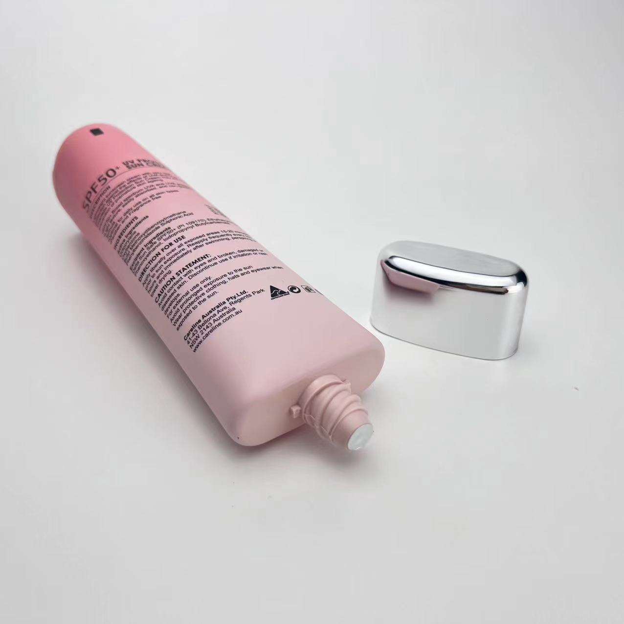 Dia 35mm Super Flat Oval Shape Plastic Tubes with Ovla Screw Caps 