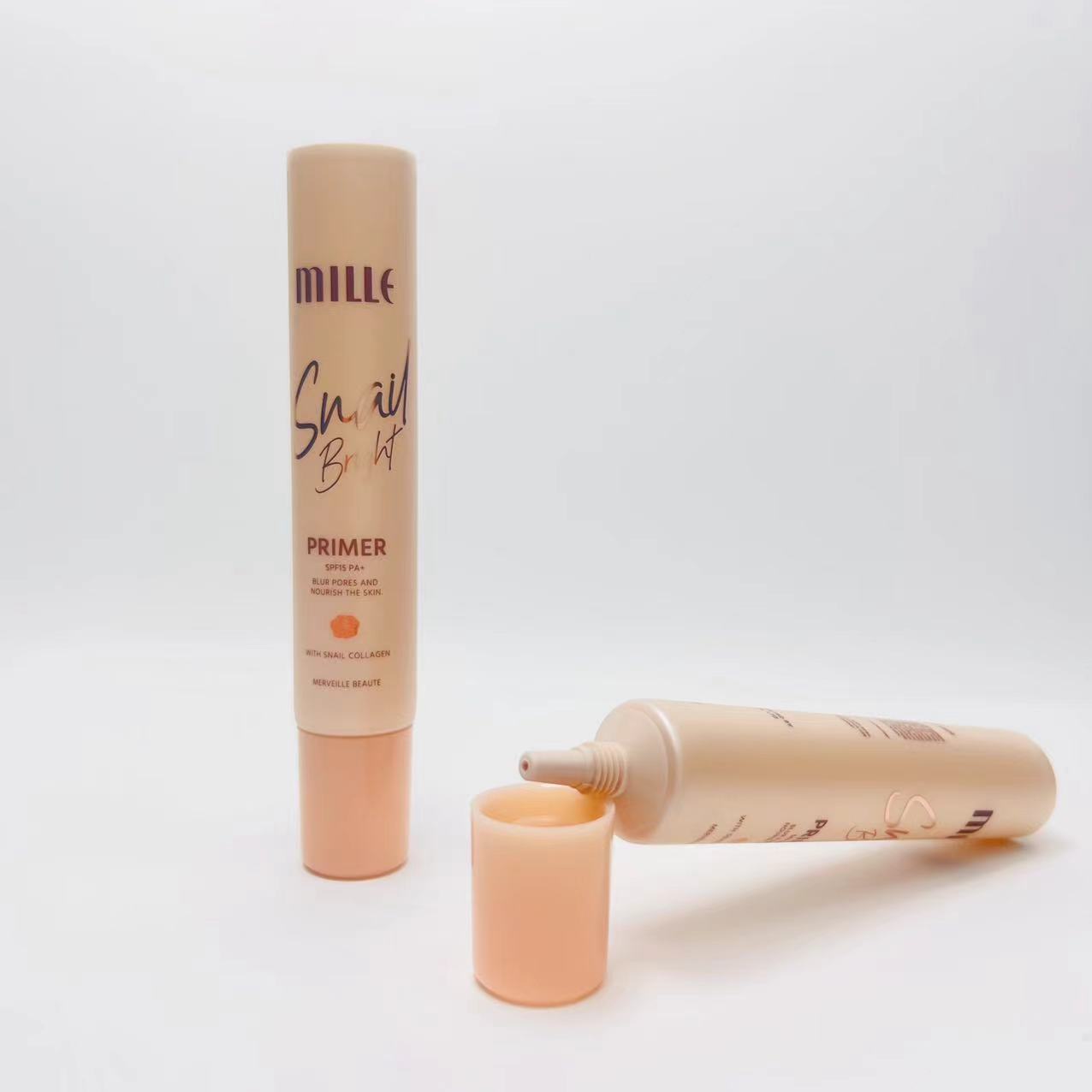 Dia 19mm Bullet Head with Stand Up Caps for eye cream packaging use