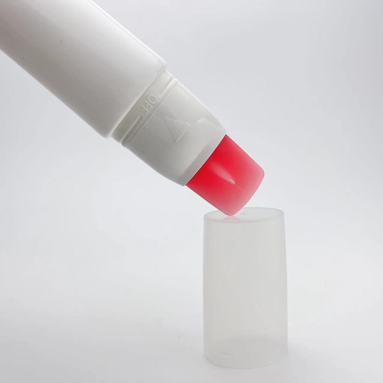 Dia 30mm Long Soft Silicone Head Massage Tubes 