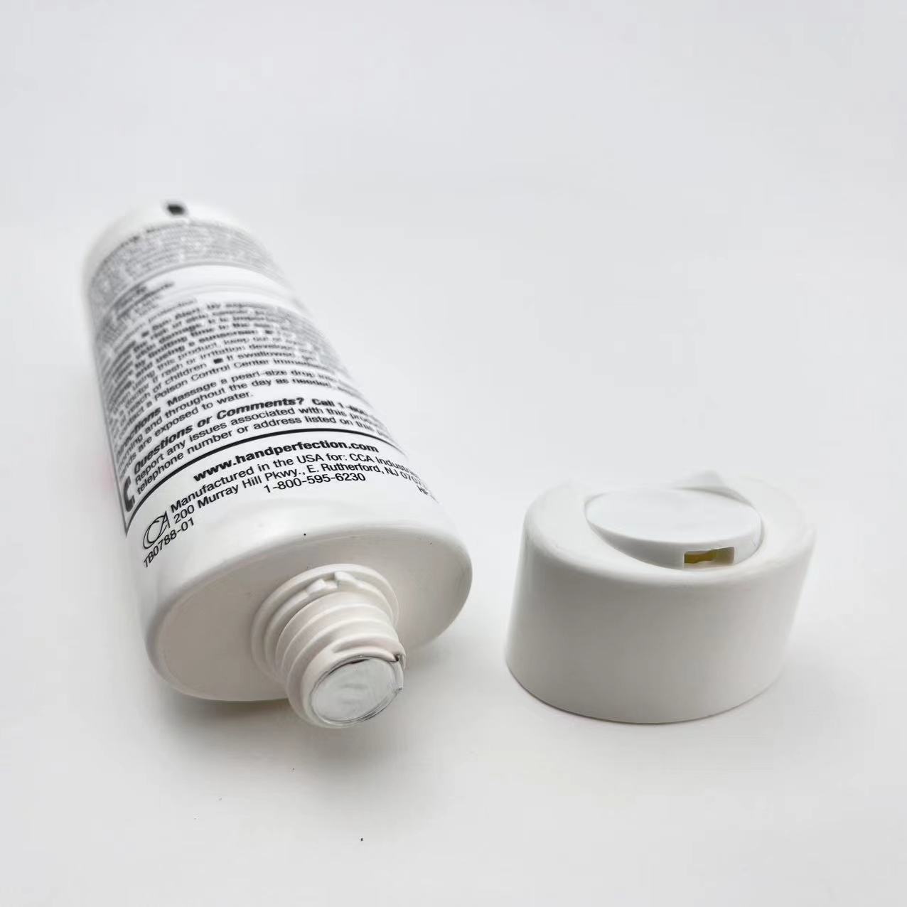 Dia.35mm Plastic Disc Top Cap Tubes for Hand Cream Packaging 
