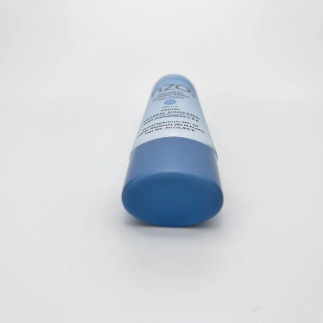 Dia 25mm 20gm Oval Shape Plastic Tube for Sunscreen Packaging 