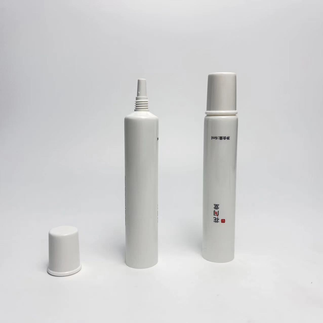 Dia 16mm Plastic Tubes with Long Nozzle Head Open Orifice And Stand Up Caps 