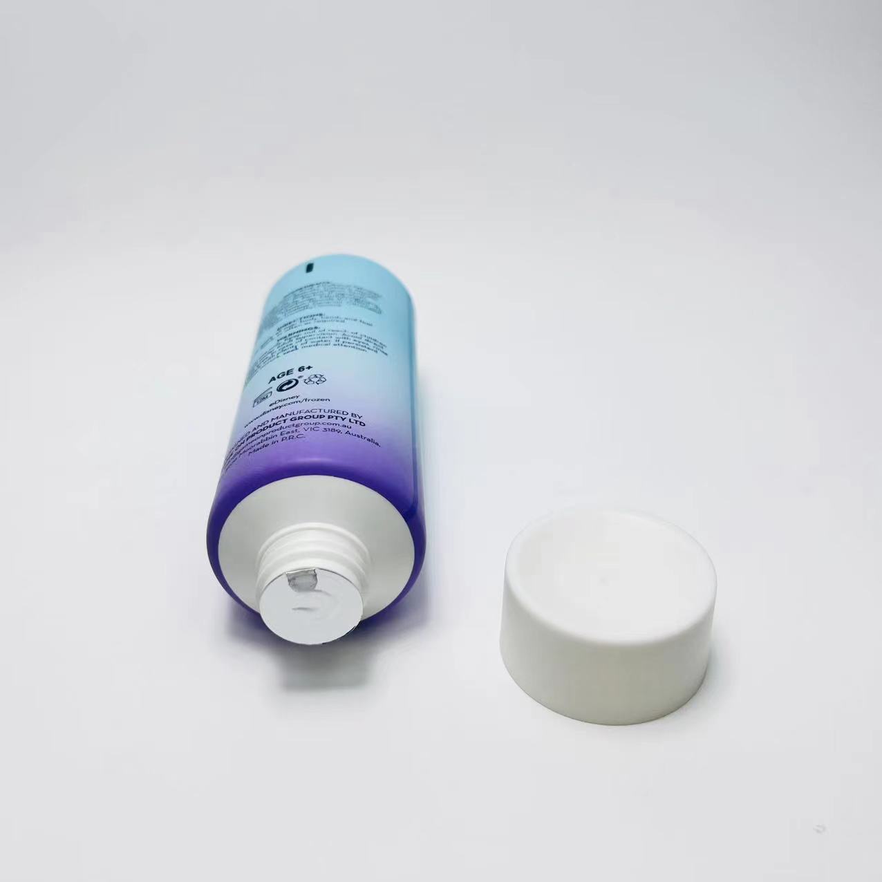 Dia.45mm 100ml Plastic Body Lotion Packaging Tubes 