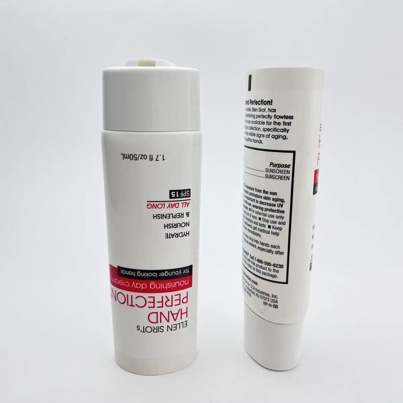 Dia.35mm Plastic Disc Top Cap Tubes for Hand Cream Packaging 