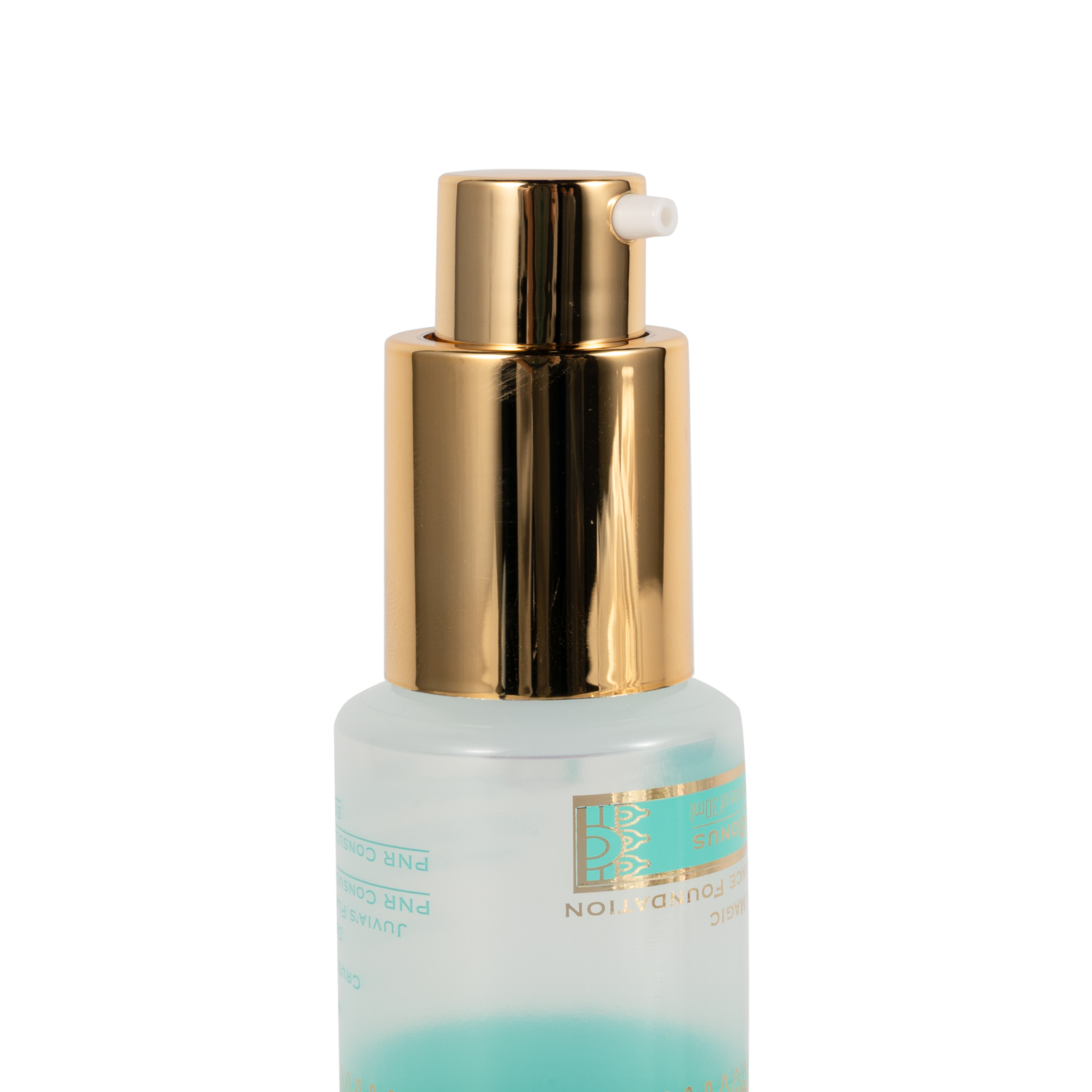 30mm Airless Dispenser Tube for Foundation Cream, Durable Plastic