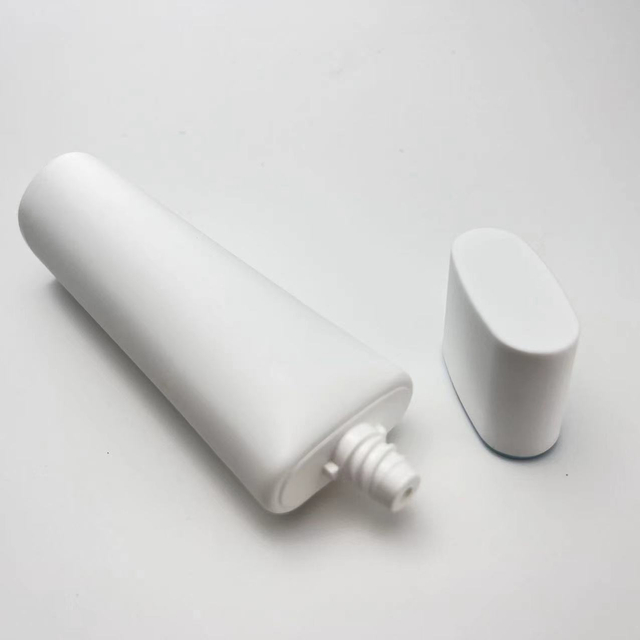Dia 35mm Super Flat Oval Shape Plastic Tube for BB Cream 