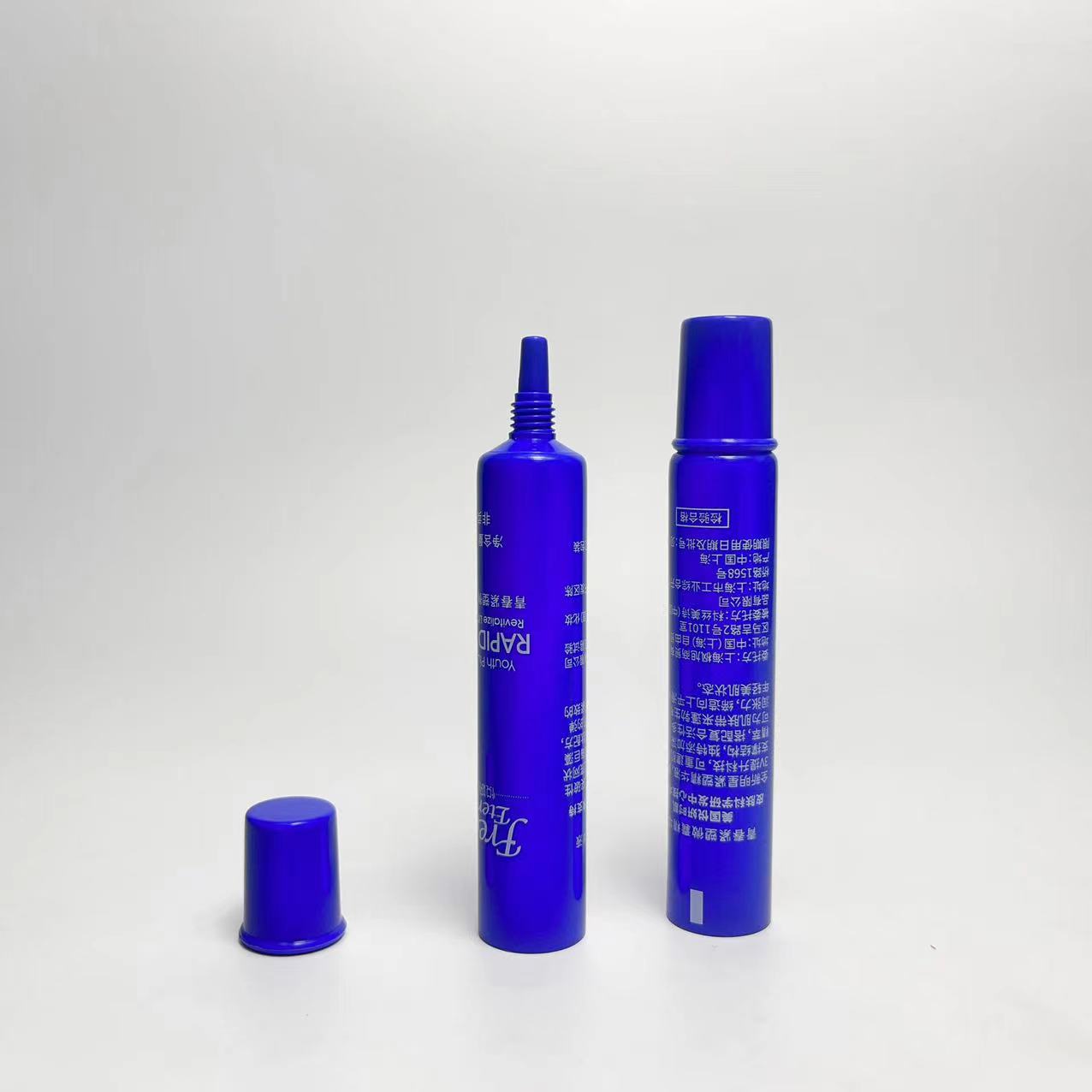 Dia 16mm Plastic Tubes with Long Nozzle Head Open Orifice And Stand Up Caps 