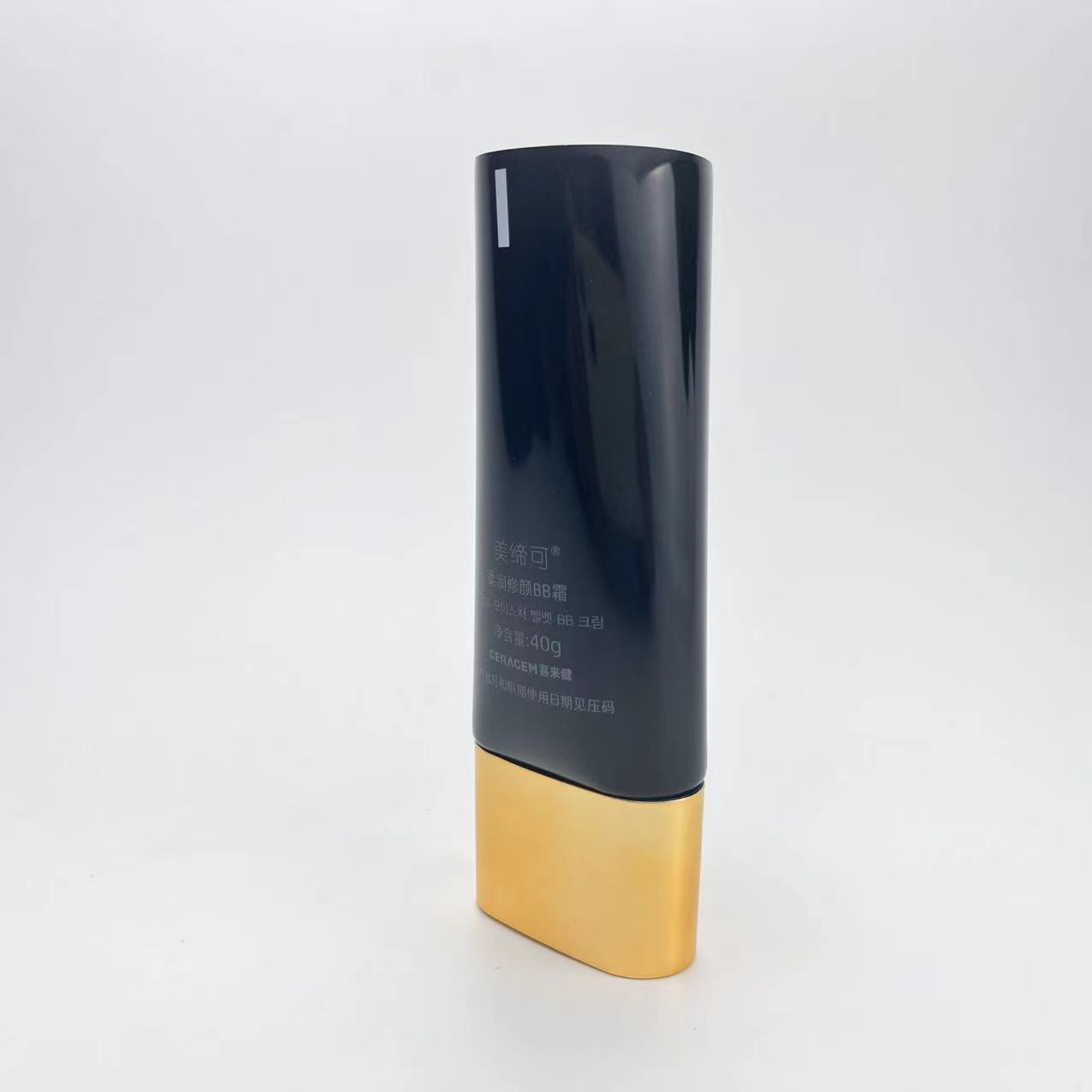 Dia 35mm 40g Oval Shape Plastic Tube for BB Cream 