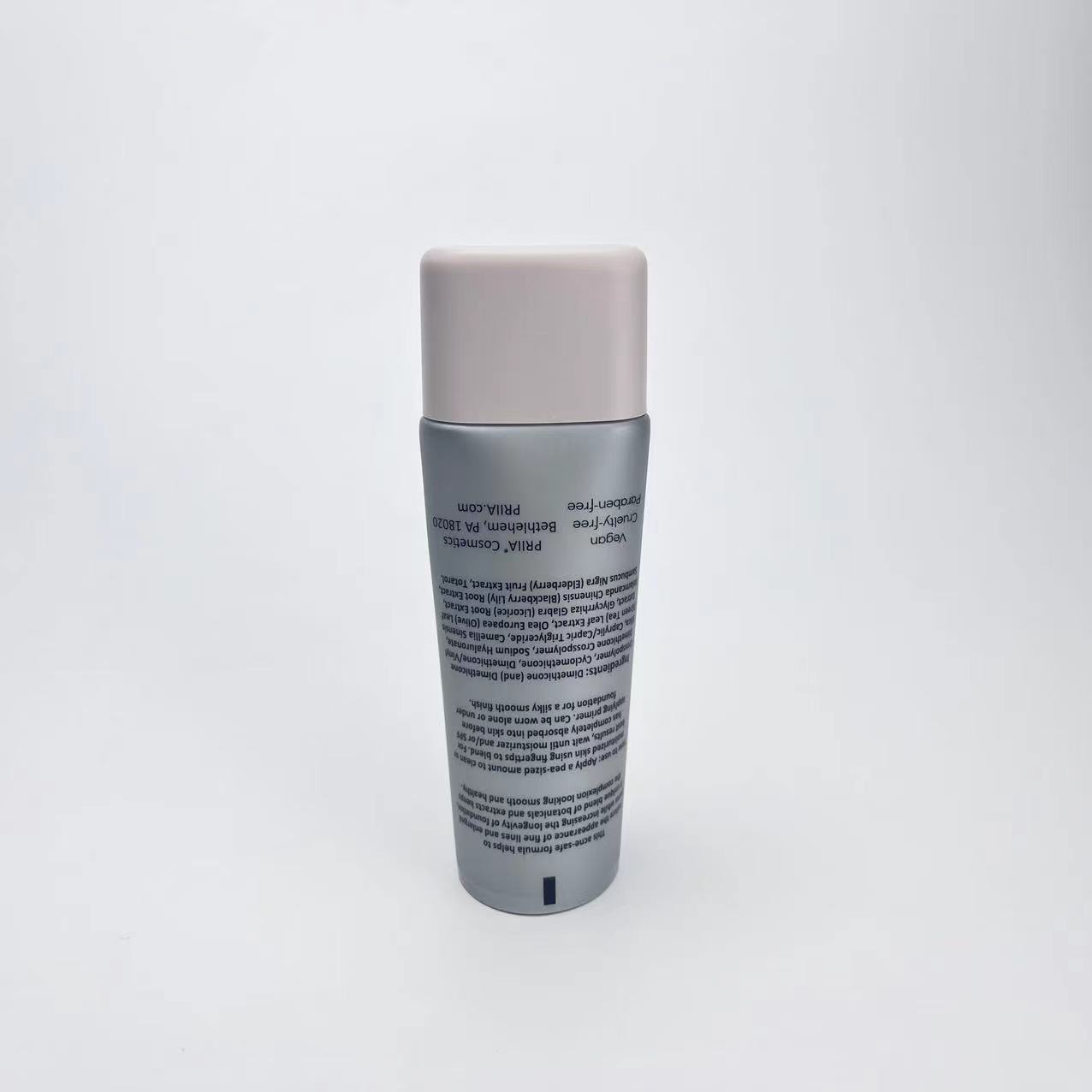 Dia 30mm Super Flat Oval Shape Plastic Tubes with Ovla Screw Caps 