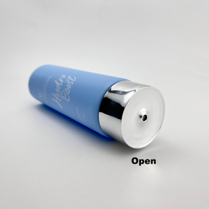 Dia.50mm Plastic Skincare Packaging Tubes with Center Released Cap