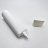 Dia 35mm Super Flat Oval Shape Plastic Tube with Screw Caps