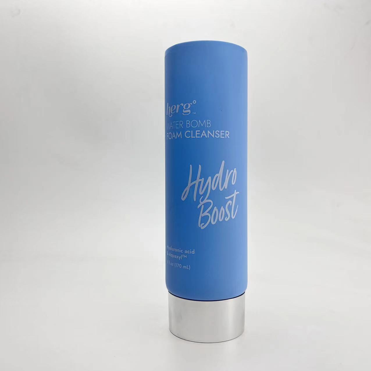 Dia.50mm Plastic Skincare Packaging Tubes with Center Released Cap