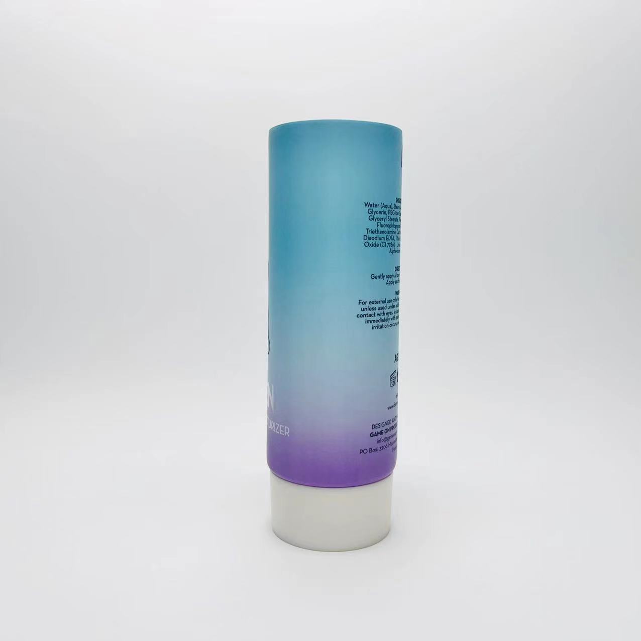 Dia.45mm 100ml Plastic Body Lotion Packaging Tubes 
