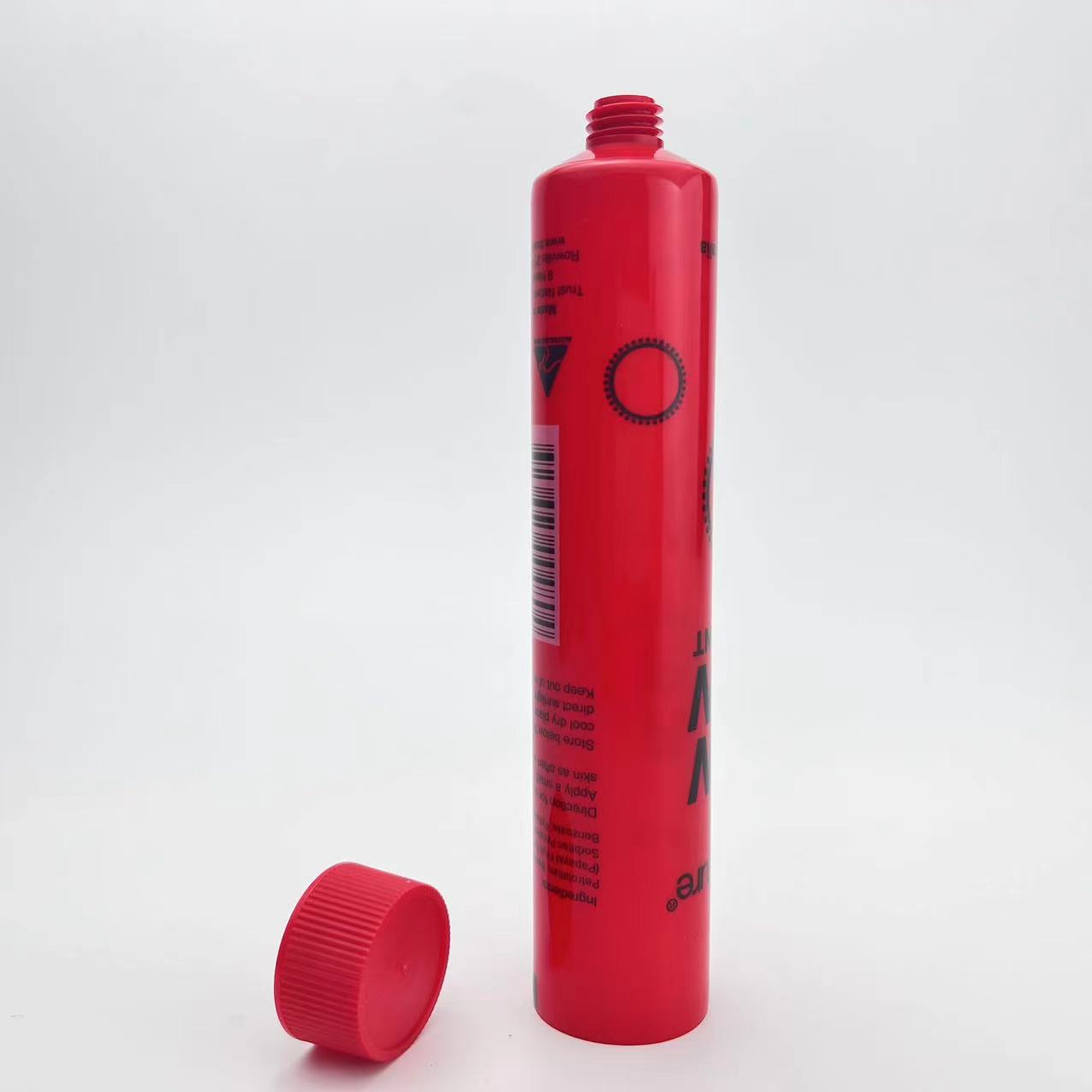 D25mm Plastic Tubes with Ribbed Screw Caps 