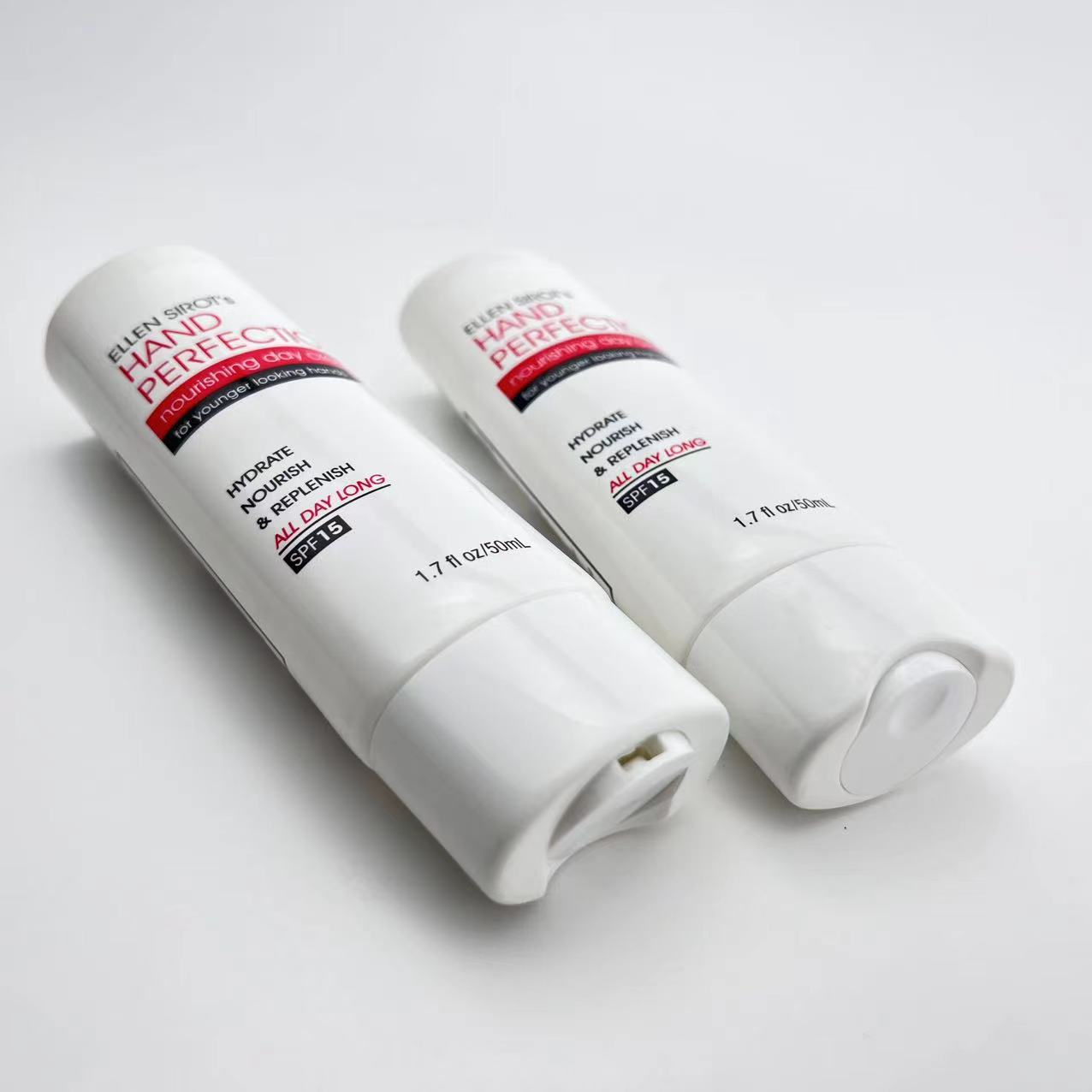 Dia.35mm Plastic Disc Top Cap Tubes for Hand Cream Packaging 