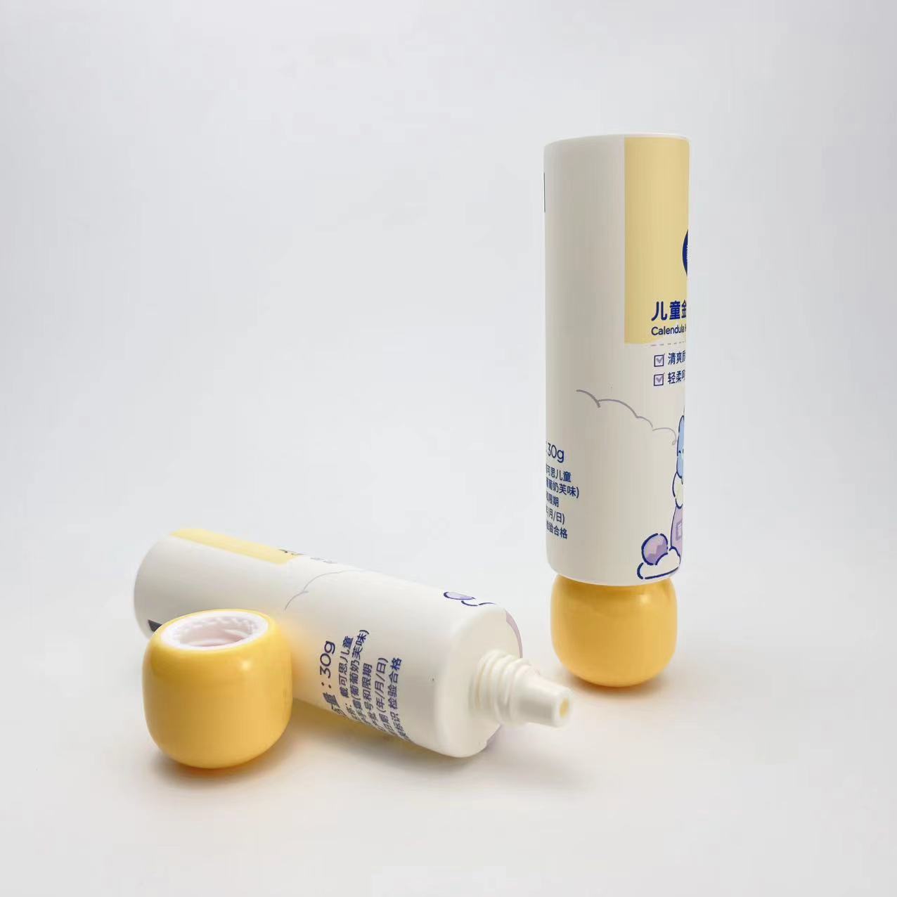 30g Kids Hand Cream Packaging Tubes 