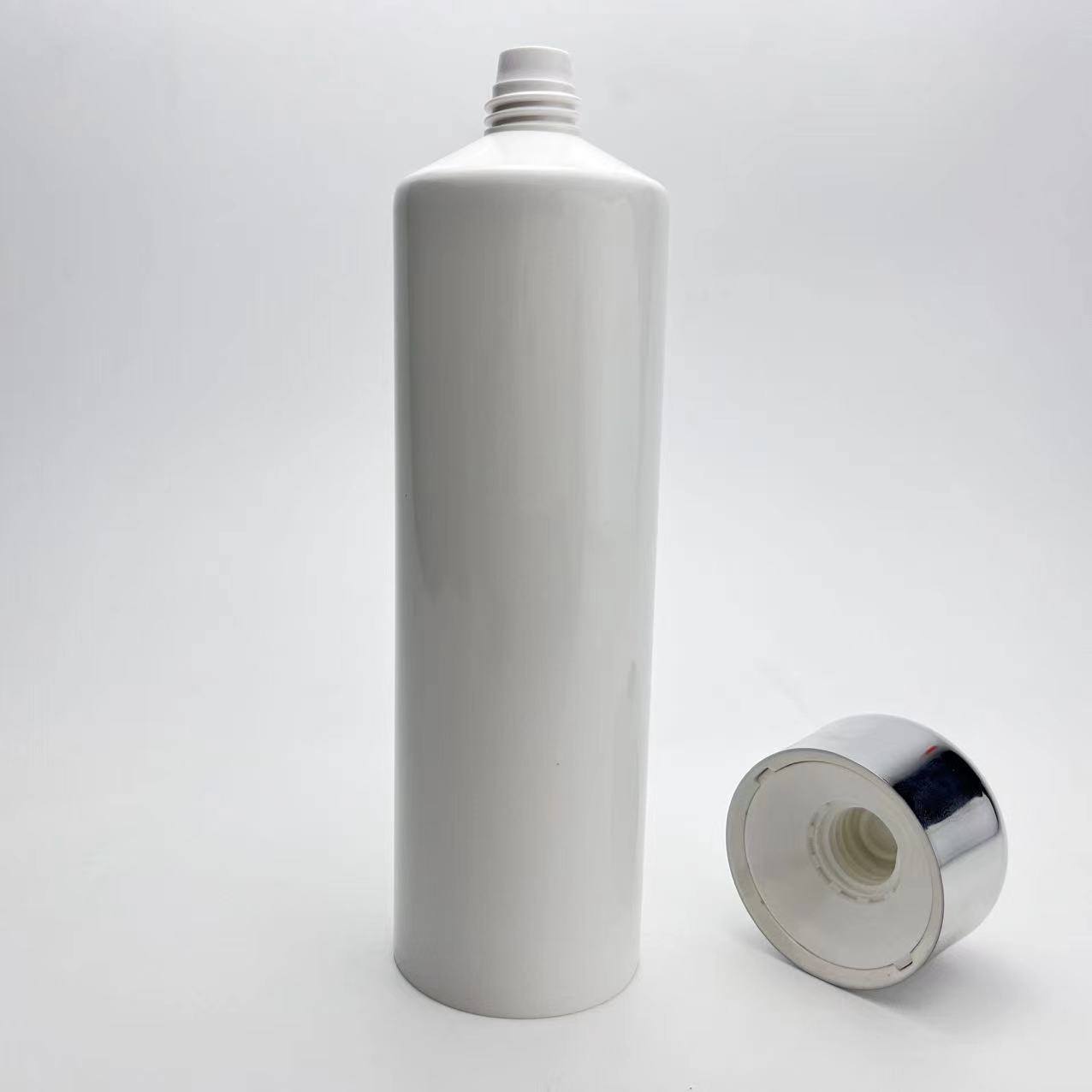Dia.40mm Silver Cap Plastic Tubes for Cosmetic Skin Care Packaging 