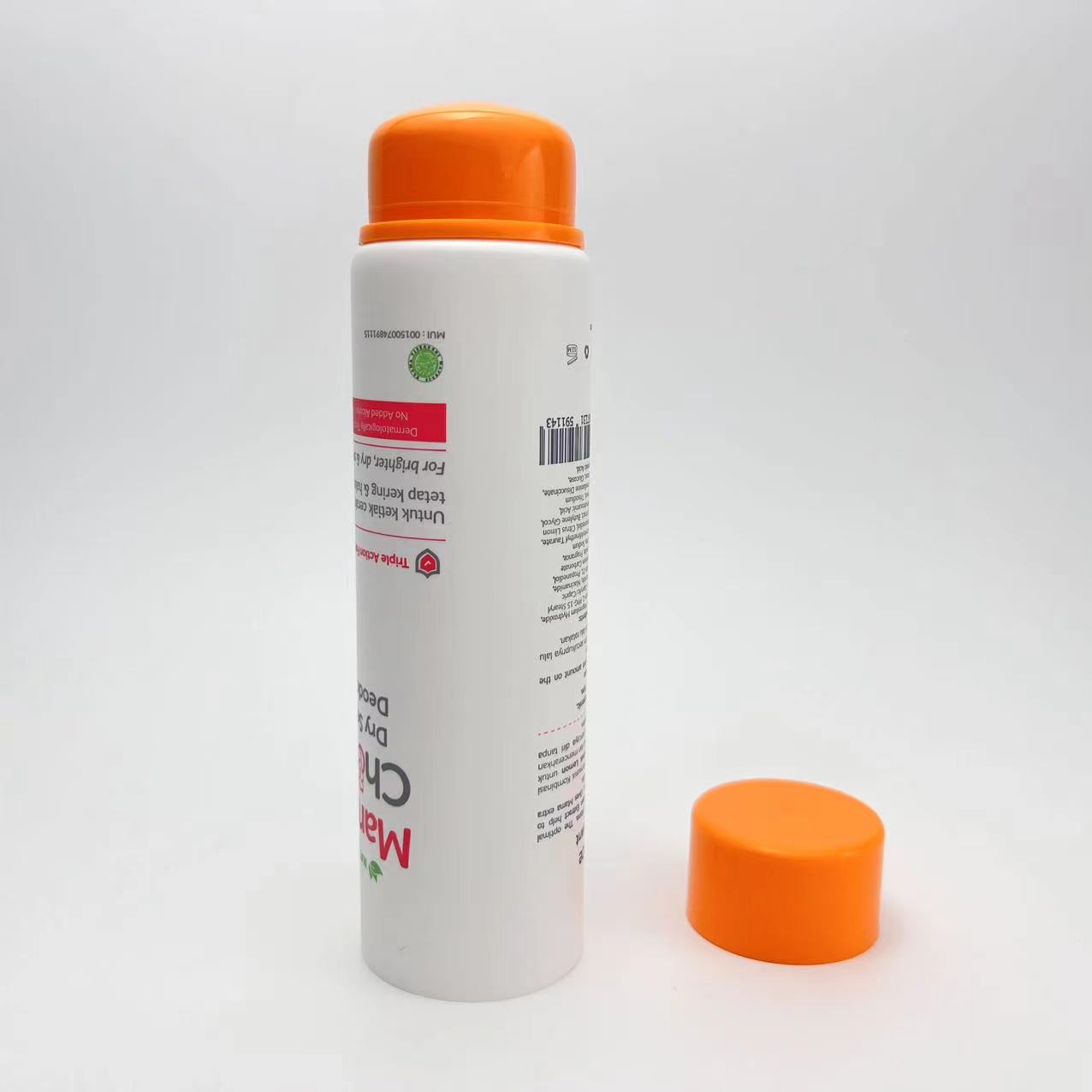 Dia.35mm 50ml Center Released Plastic Tubes for Deodorant Packaging 